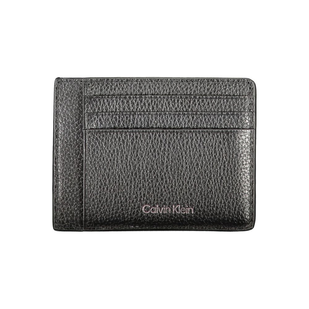 Calvin Klein Black Leather Wallet: Effortless Elegance