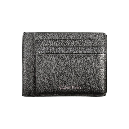 Calvin Klein Black Leather Wallet: Effortless Elegance