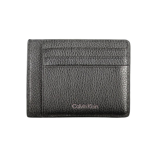 Calvin Klein Black Leather Wallet: Effortless Elegance