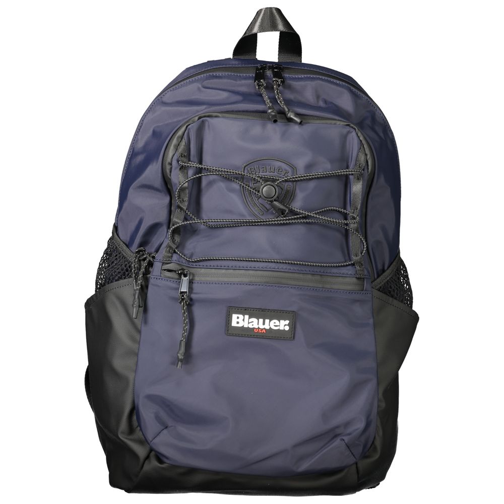 Blauer Coos Blue Polyester Men Backpack