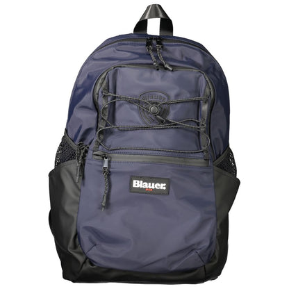 Blauer Coos Blue Polyester Men Backpack