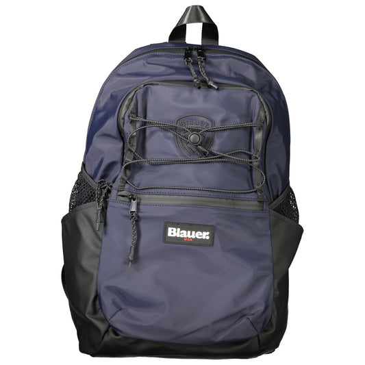 Blauer Coos Blue Polyester Men Backpack