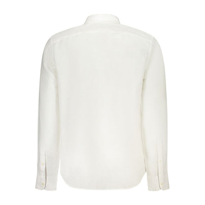 Timberland Long Sleeved White Cotton Shirt