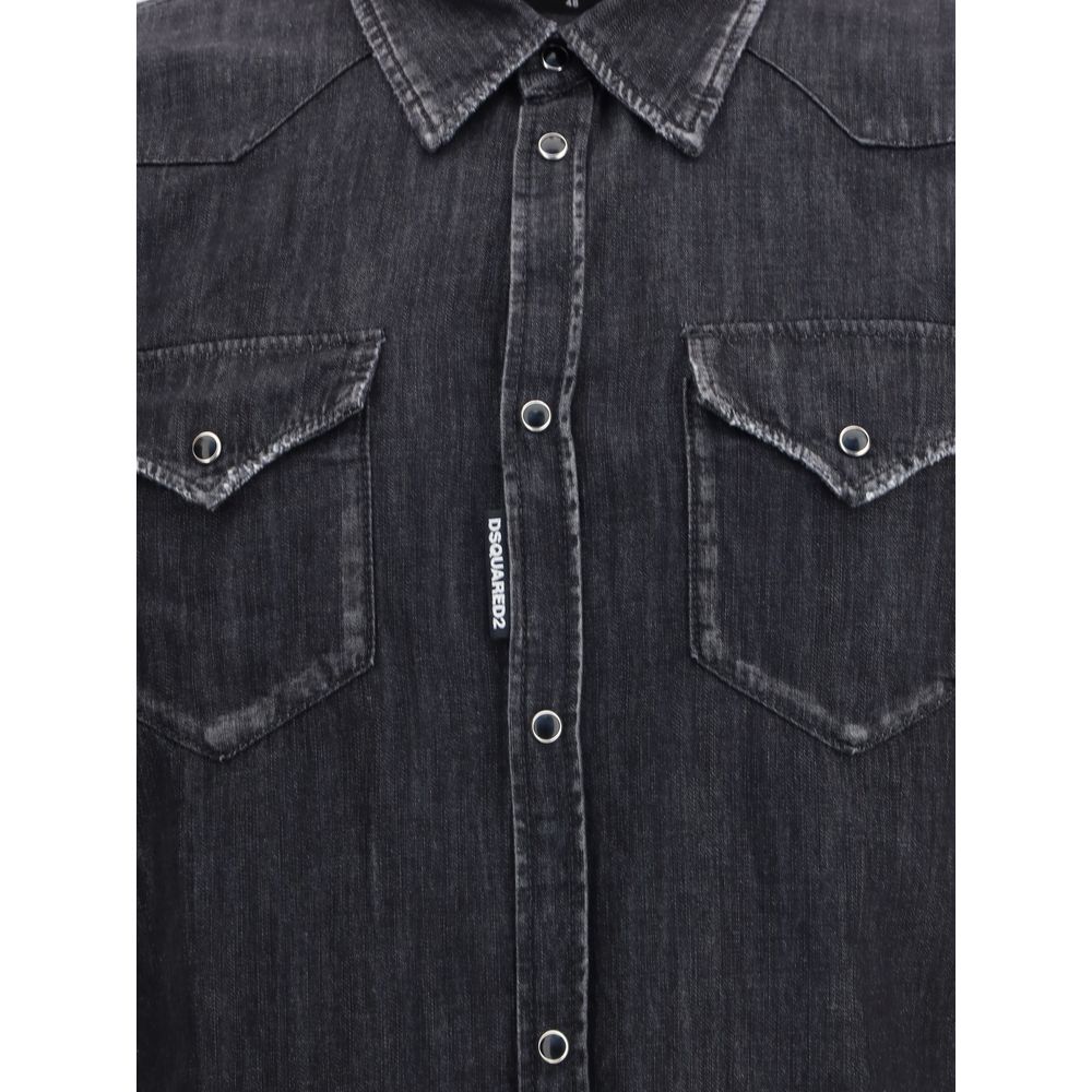 Dsquared² Classic Western Shirt - Contemporary Icon with Attitude