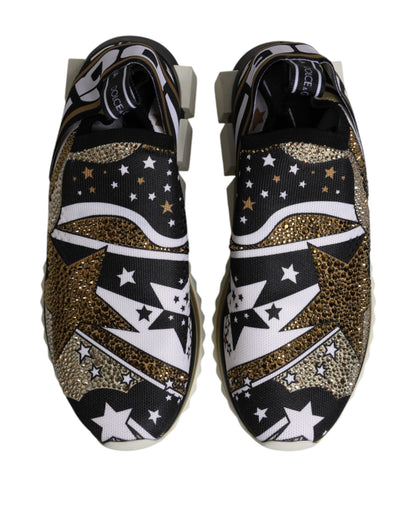 Dolce & Gabbana Multicolor Sorrento Low Top Sneakers