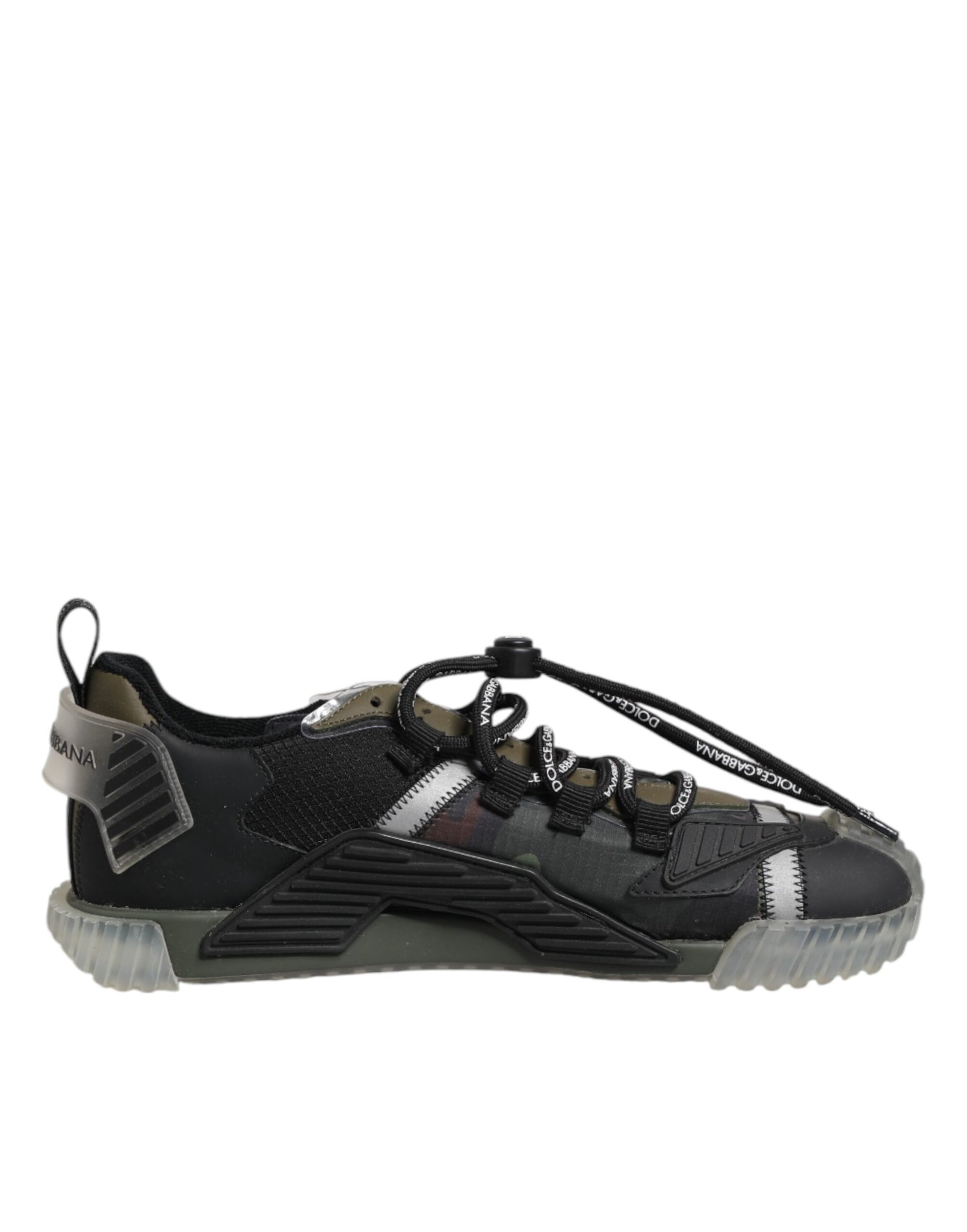 Dolce & Gabbana Multicolor Lace Up Low Top NS1 Sneakers