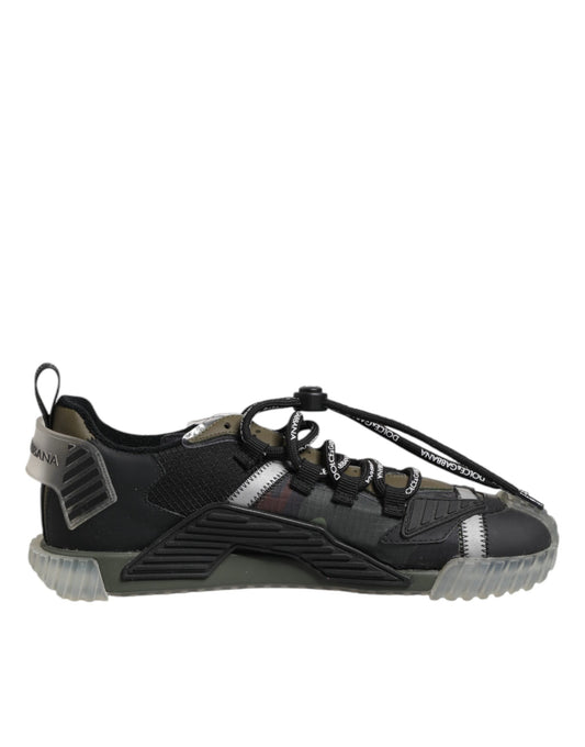 Dolce & Gabbana Multicolor Lace Up Low Top NS1 Sneakers