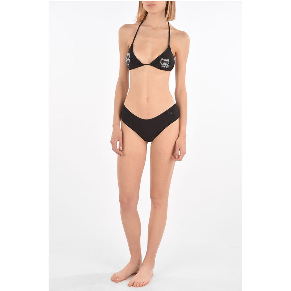 Karl Lagerfeld V KARL & CHOUPETTE Slip Swimsuit with Logo