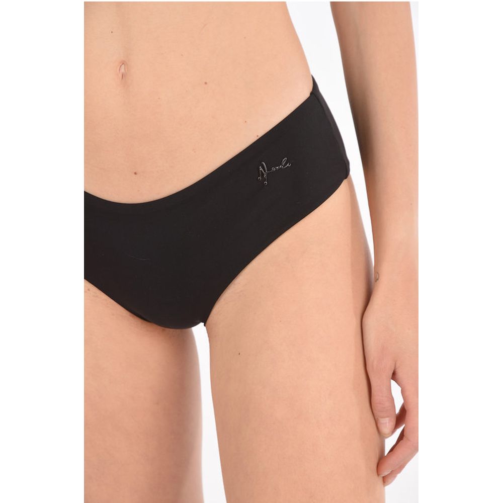 Karl Lagerfeld V KARL & CHOUPETTE Slip Swimsuit with Logo