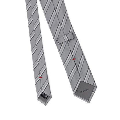 Jil Sander Black Silk Tie - Timeless Elegance