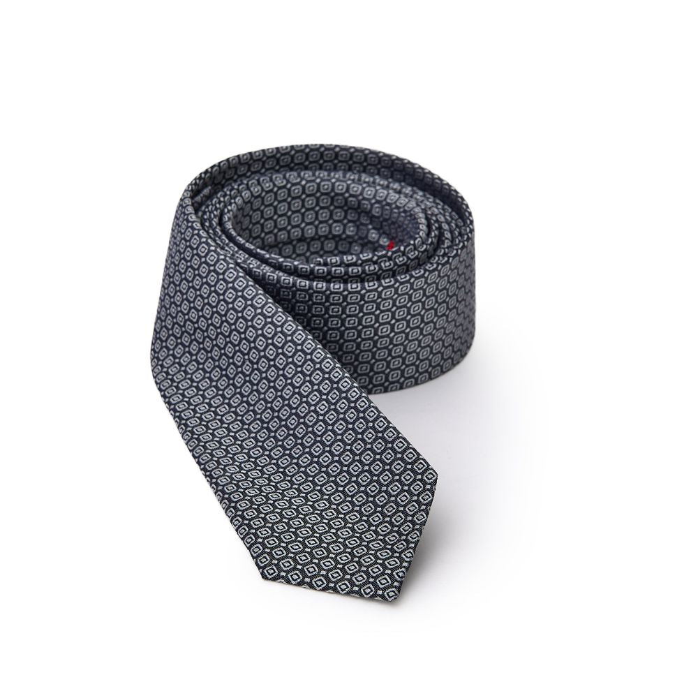 Jil Sander Gray Silk Tie - Elevate Your Style with Understated Elegance