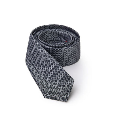 Jil Sander Gray Silk Tie - Elevate Your Style with Understated Elegance