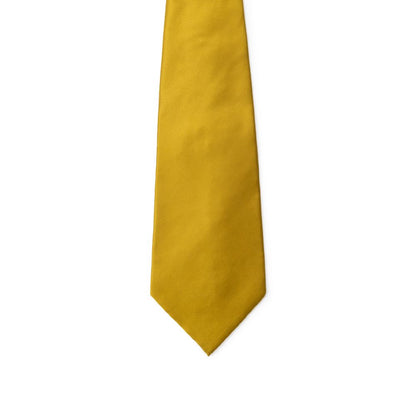 Dolce & Gabbana Mustard Silk Tie