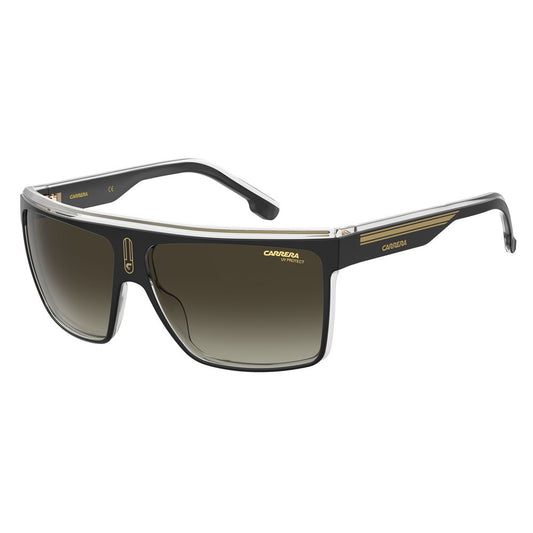 Carrera Men's Sunglasses – Black Resin Frame with Brown Lenses, 63mm