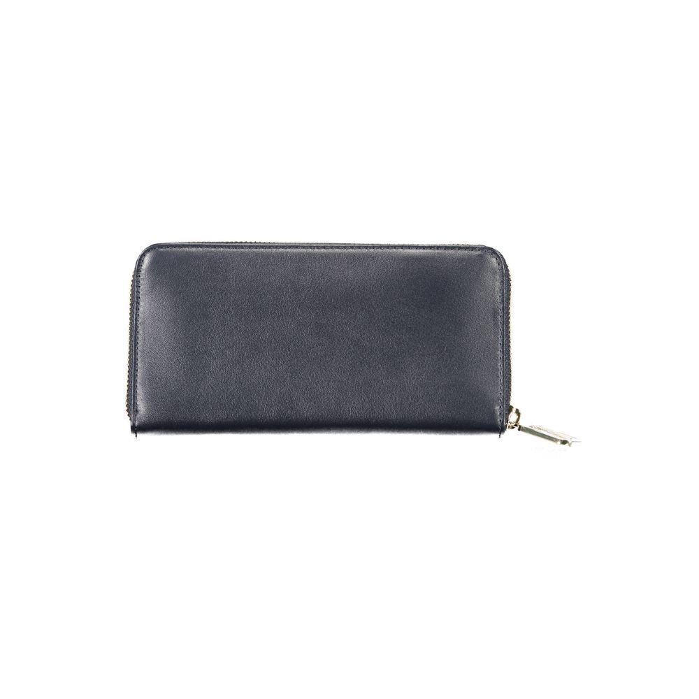 Tommy Hilfiger Blue Leather Women’s Wallet