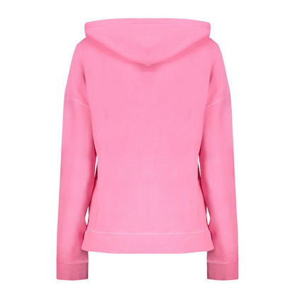 North Sails Pink Cotton Sweater - Long Sleeved Hooded Sweatshirt