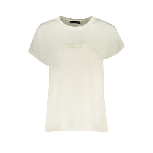 North Sails White Cotton Short Sleeve T-Shirt
