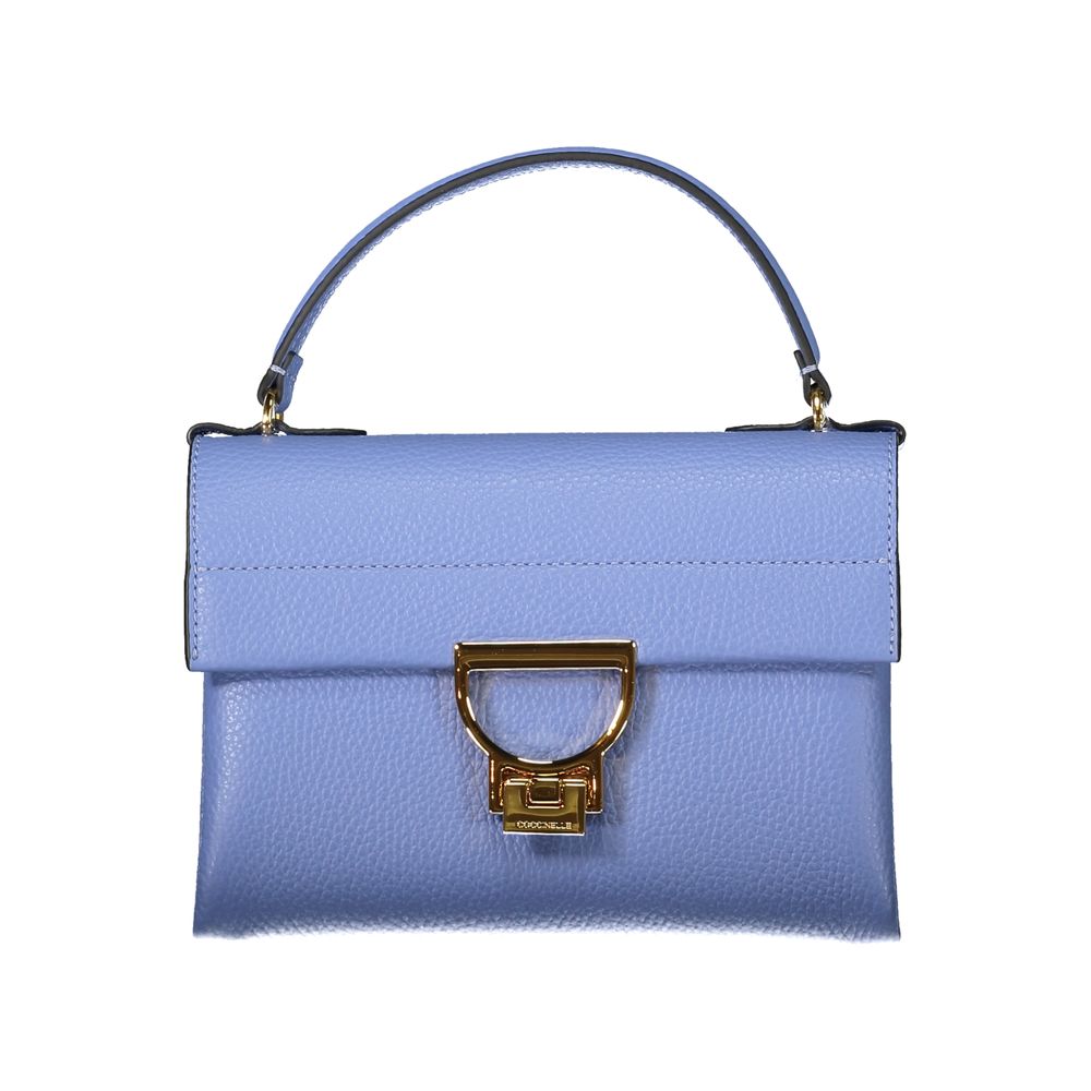 Coccinelle Light Blue Leather Arlettis Handbag