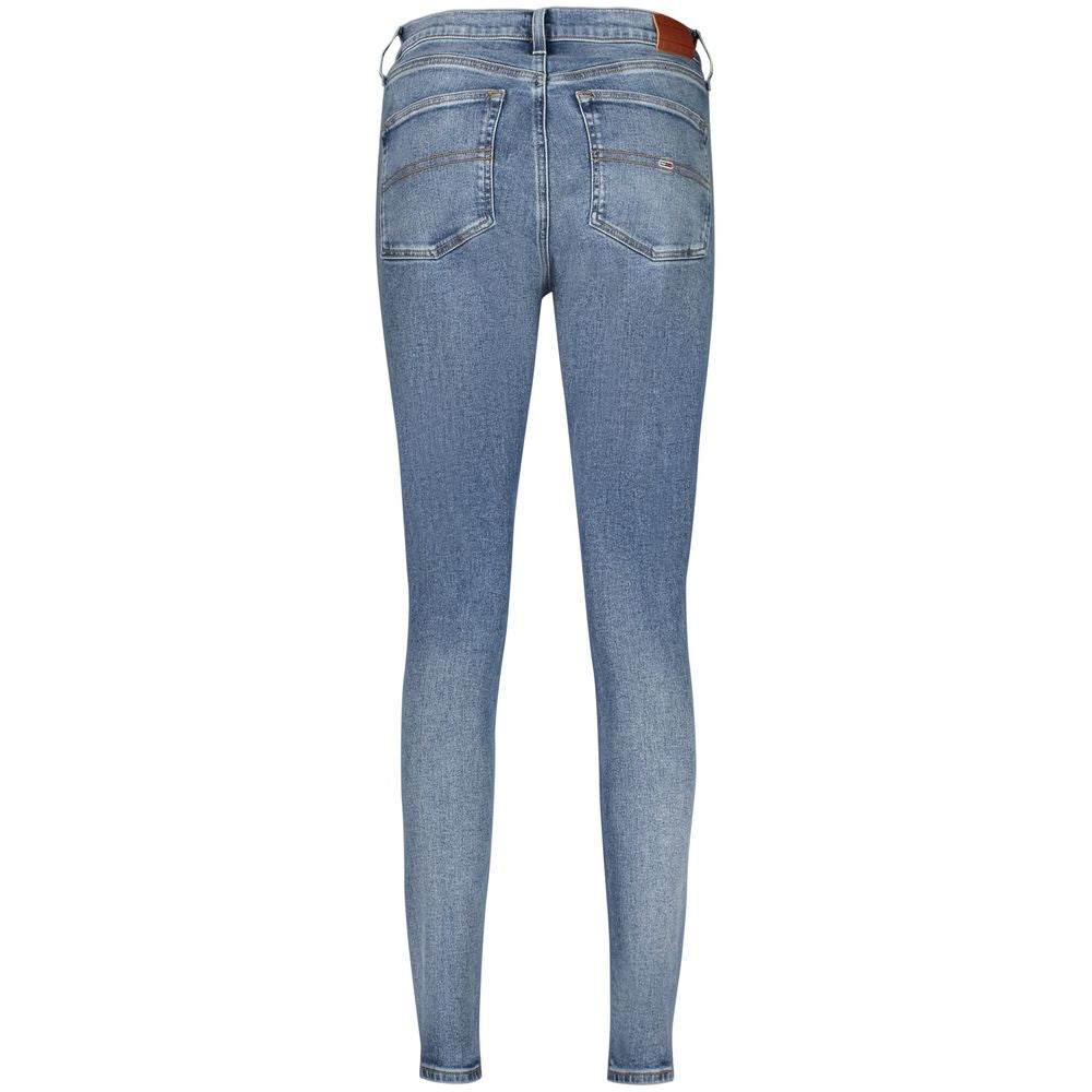 Tommy Hilfiger Blue Cotton Sylvia Women's Jeans