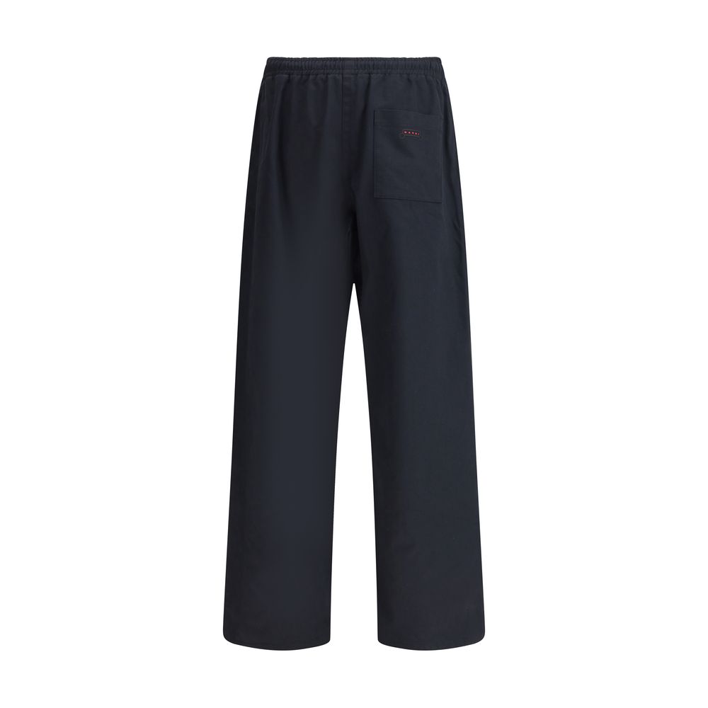 Marni Cotton Denim-Finish Pants
