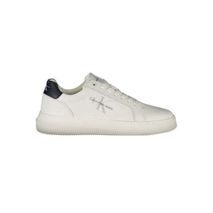 Calvin Klein Bianco Leather Men Sneaker EU40/US7