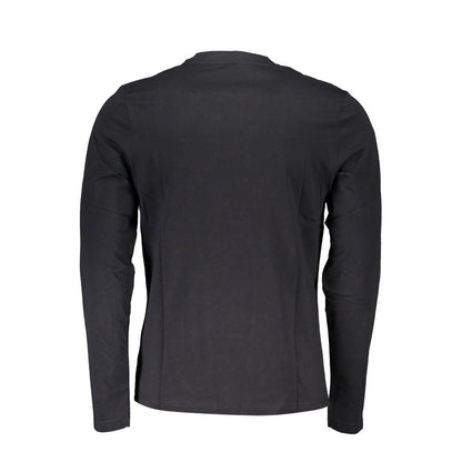 North Sails Men’s Black Cotton Long Sleeved T-Shirt