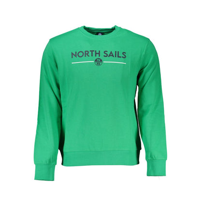 North Sails Green Cotton Sweater - Ultimate Comfort and Style