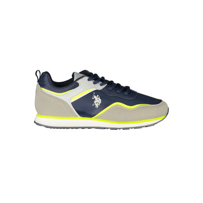U.S. POLO ASSN. Blue Contrast Detail Sneakers