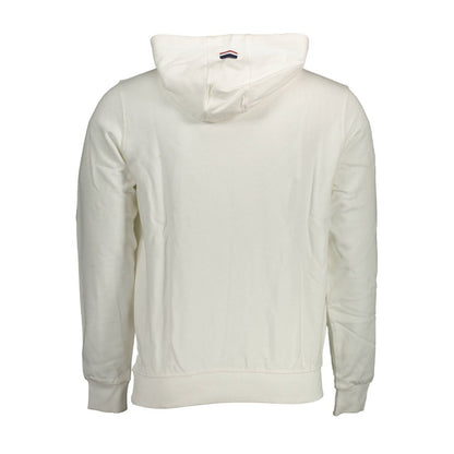 U.S. POLO ASSN. White Cotton Hooded Sweatshirt for Men