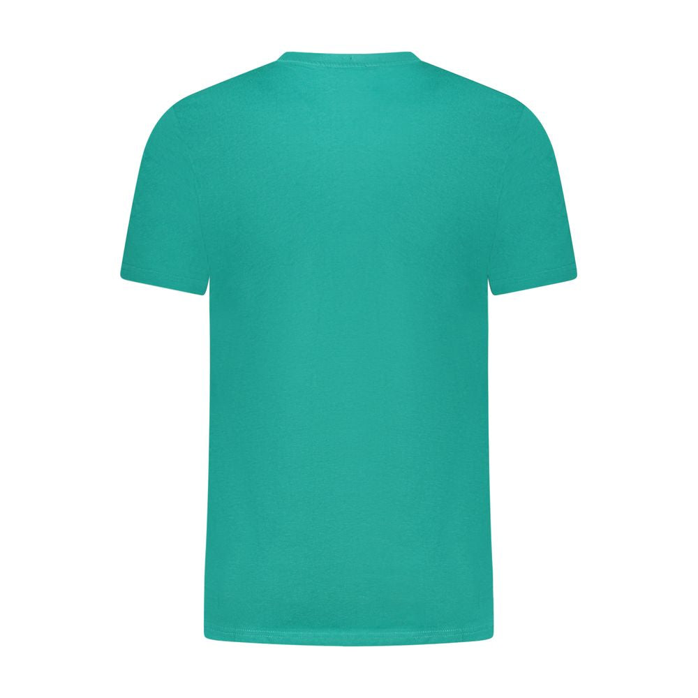 Cavalli Class Green Cotton T-Shirt - Bold Statement Piece
