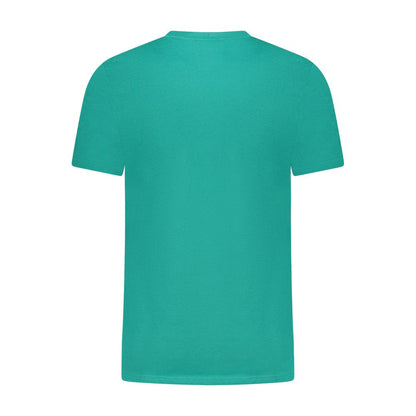 Cavalli Class Green Cotton T-Shirt - Bold Statement Piece