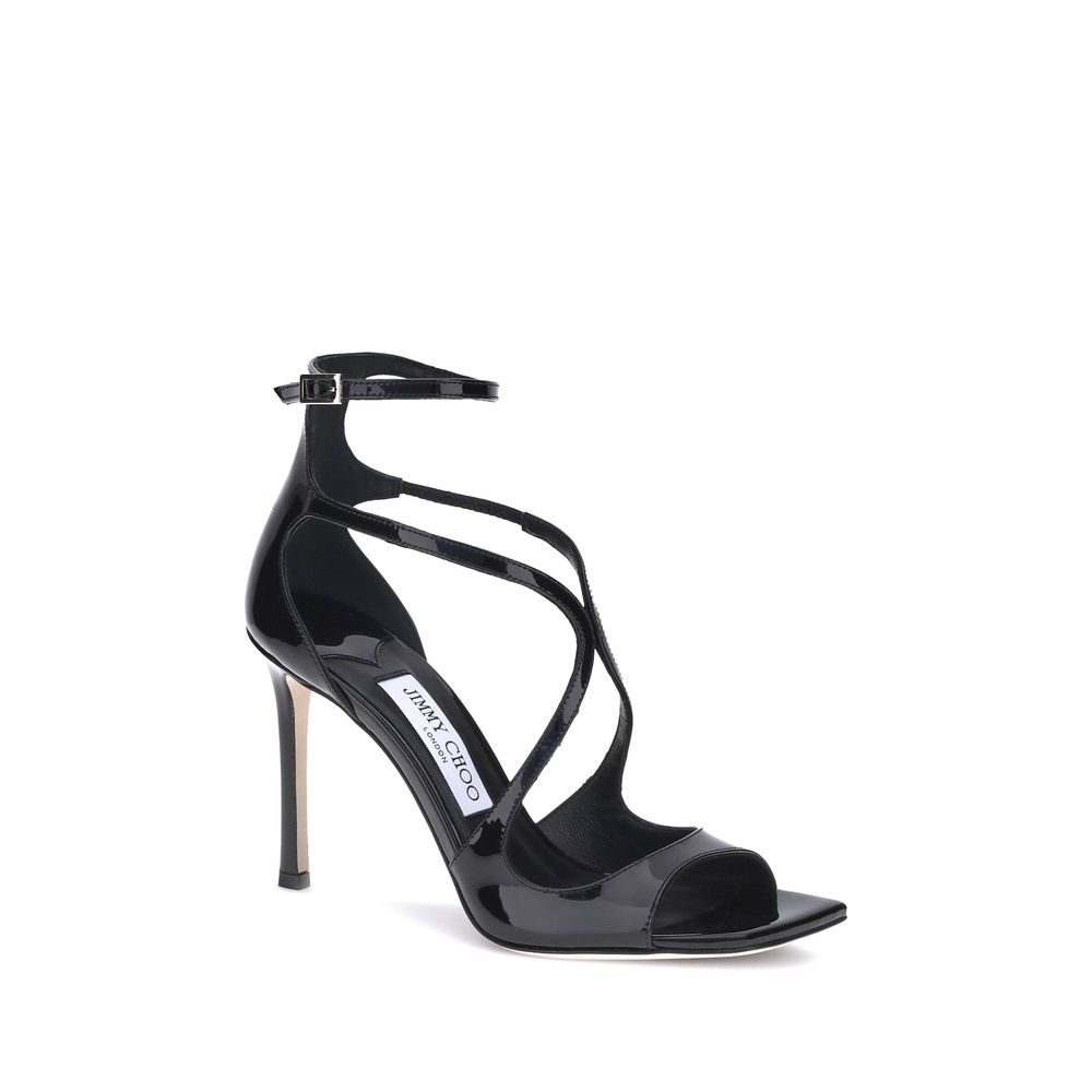 Jimmy Choo Azia Sandals - Timeless Elegance in Patent Leather