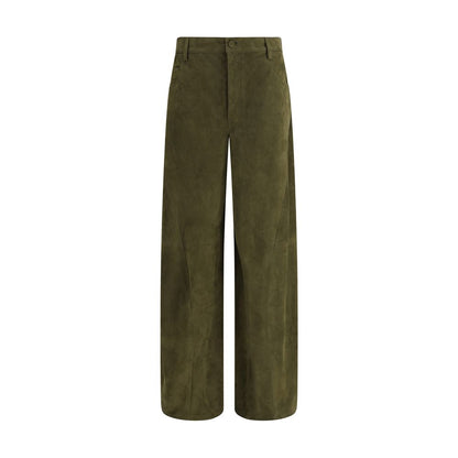 Marni Suede Pants - Contemporary Loosely-Fitted Design