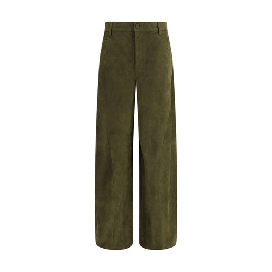 Marni Suede Pants - Contemporary Loosely-Fitted Design