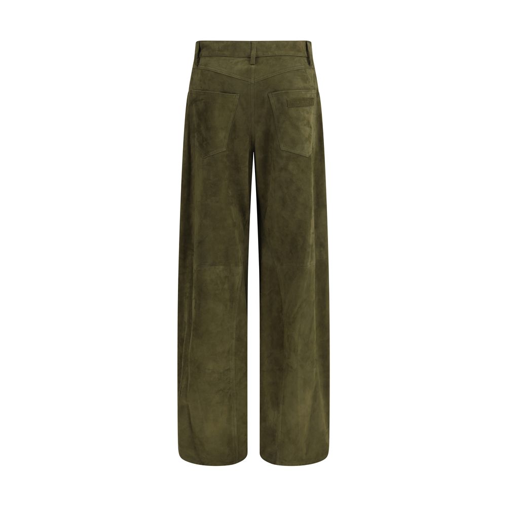 Marni Suede Pants - Contemporary Loosely-Fitted Design