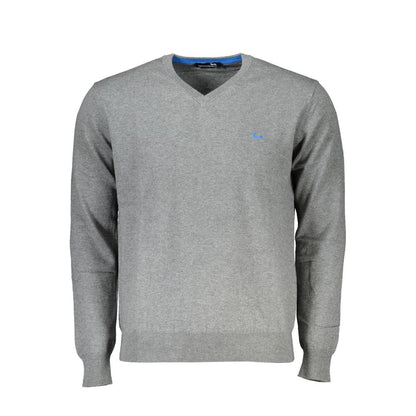 Harmont & Blaine V-Neck Cotton Blend Sweater