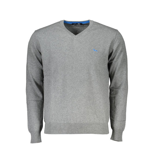 Harmont & Blaine V-Neck Cotton Blend Sweater