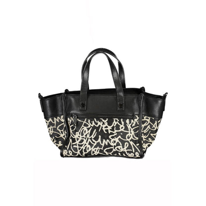 Desigual Black Handbag: Stylish Versatility