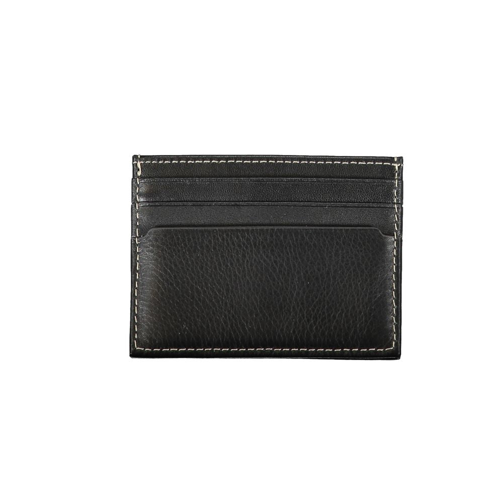Tommy Hilfiger Black Leather Men’s Wallet