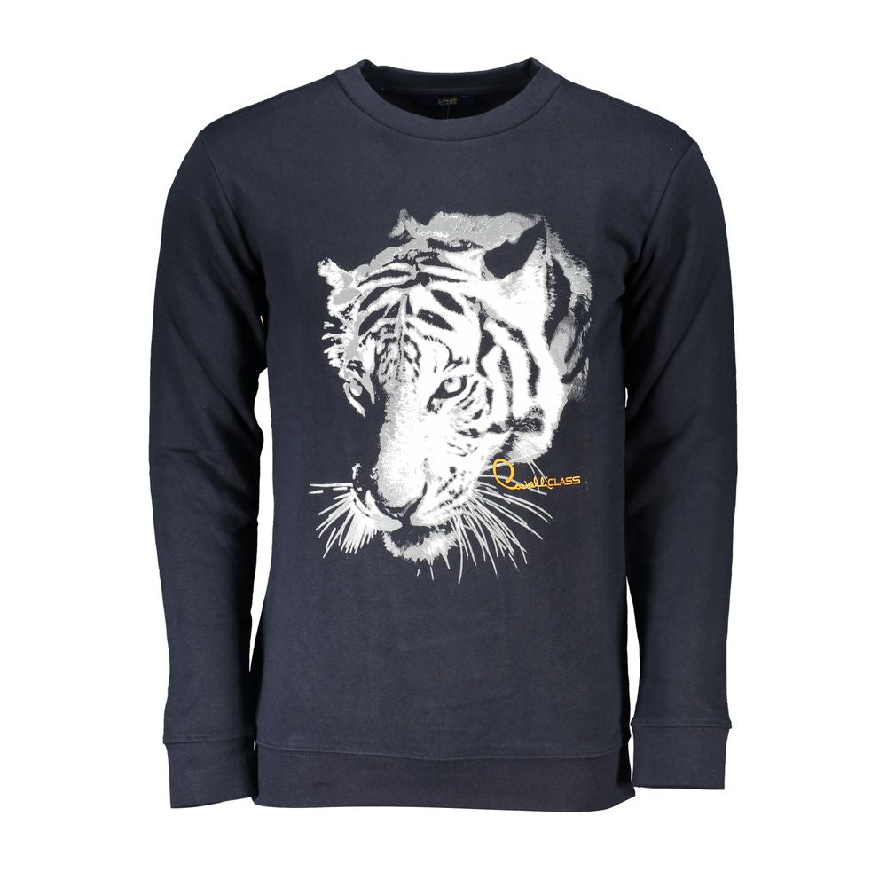 Cavalli Class Blue Men's Sweater