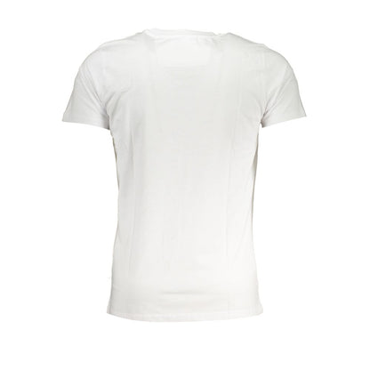 Cavalli Class Classic White Cotton T-Shirt