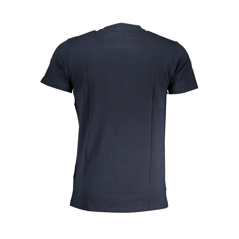 Cavalli Class Blue Cotton T-Shirt - Stylish Casual Wear