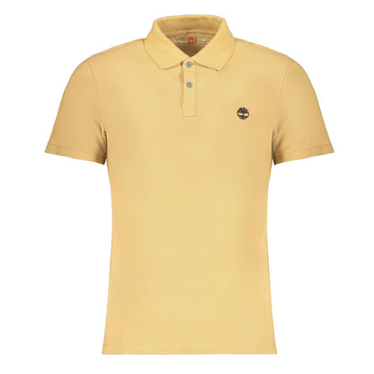 Timberland Beige Cotton Polo Shirt - Stylish Comfort for Every Occasion