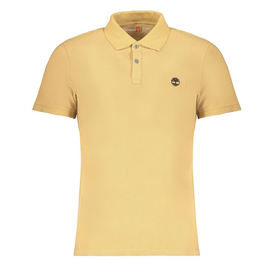 Timberland Beige Cotton Polo Shirt - Stylish Comfort for Every Occasion