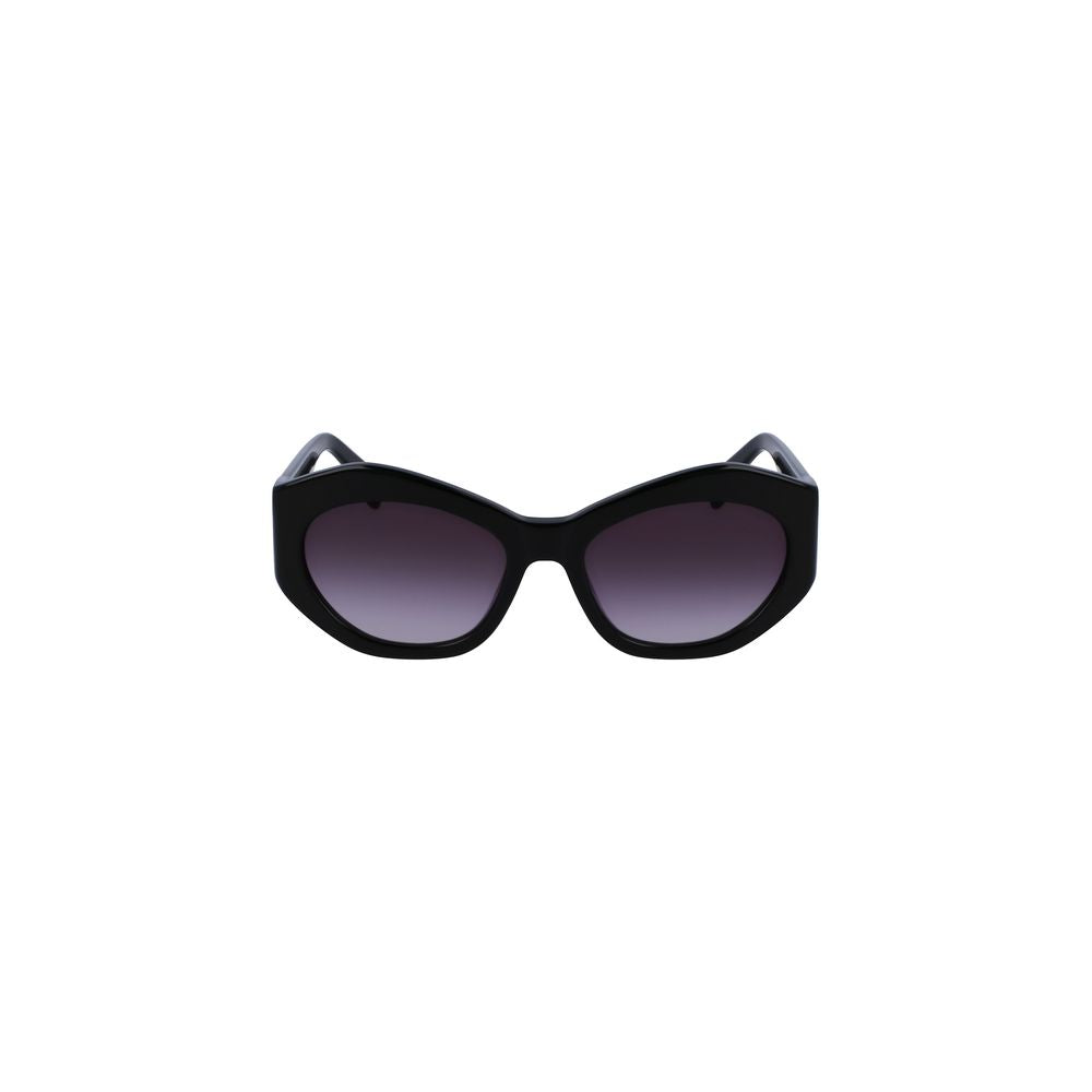 Liu Jo Black Acetate Women Sunglasses
