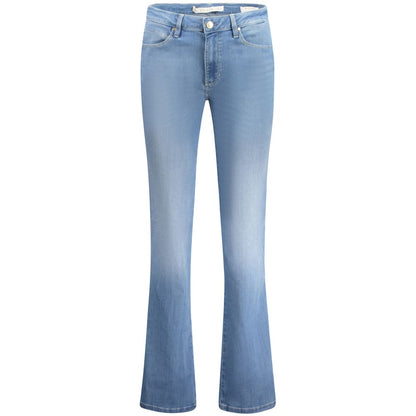 GUESS JEANS Azzurro Cotton Women's Jeans