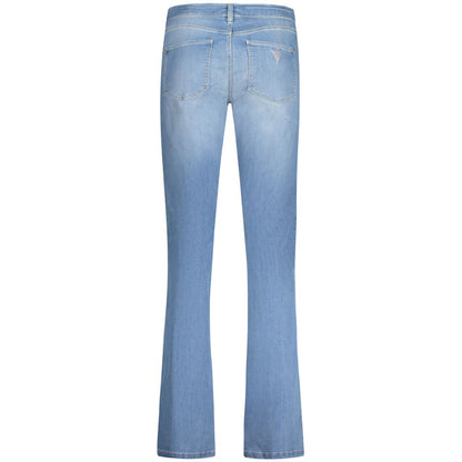 GUESS JEANS Azzurro Cotton Women's Jeans