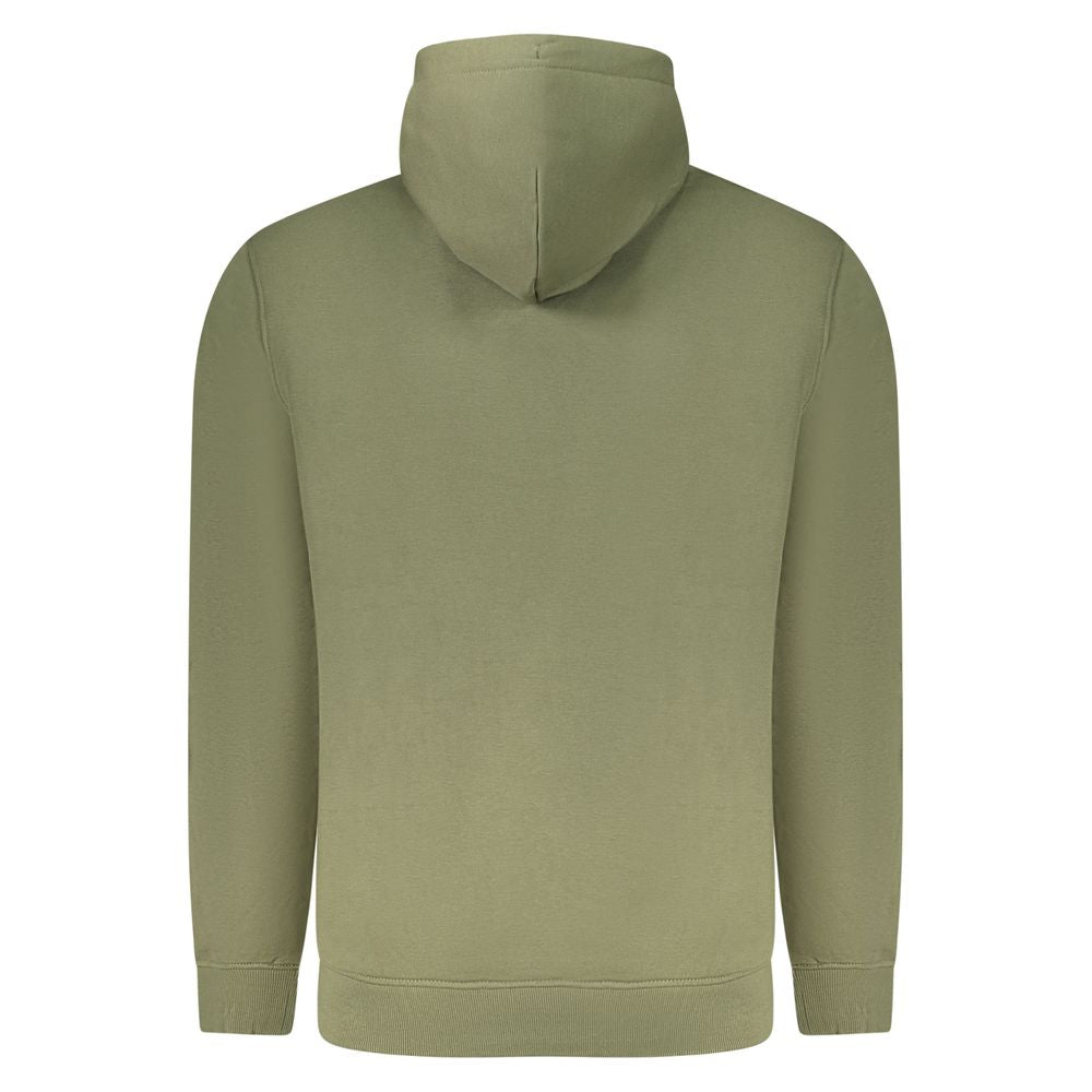 Tommy Hilfiger Green Cotton Men Sweatshirt