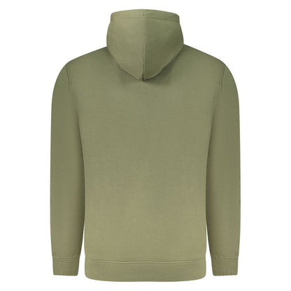 Tommy Hilfiger Green Cotton Men Sweatshirt
