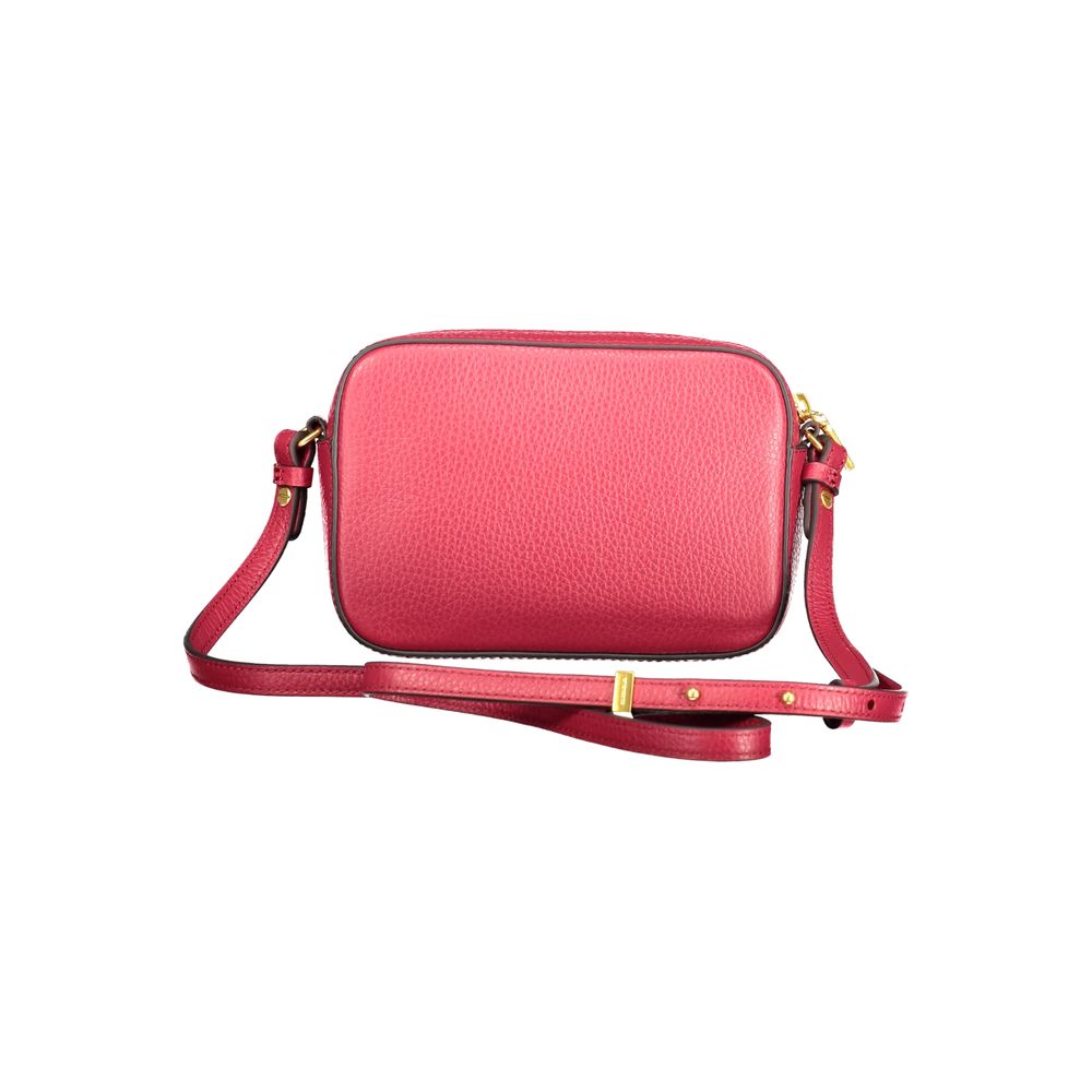 Coccinelle Red Leather Women Handbag - BEAT SOFT BAG